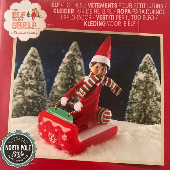 BNIB Elf On the Shelf Soaring Snowflake Claus Couture - Picture 1 of 5